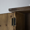 Rustic Hanging Storage Cabinet & Hooks